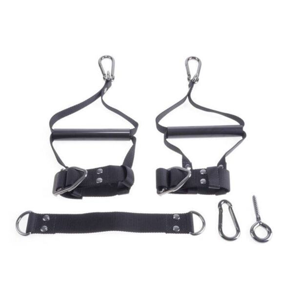 🦋B2G1🦋PIPEDREAM-Command by Sir Richard's Erotic Suspension Cuff Set - Black - Picture 4 of 9